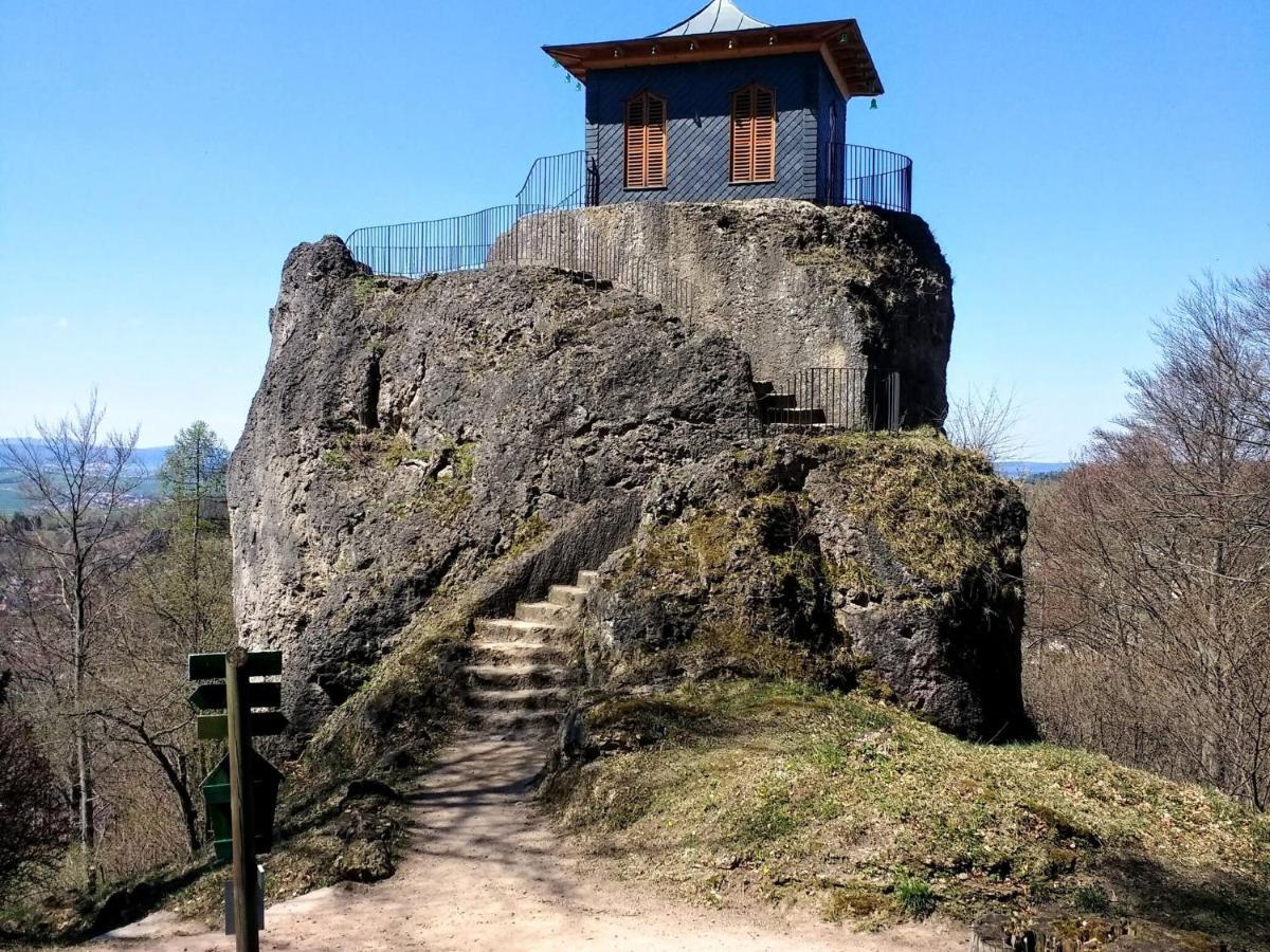 Lovely Holiday Home In The Thuringian Forest With Roof Terrace And Great View Bad Liebenstein Esterno foto